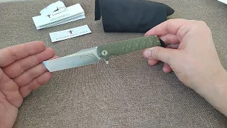 Складной нож Shooziz xun 112, EDCшник c необычным клинком