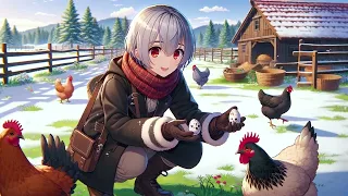 Noi Lofi 🐔 Cozy Coop: Lofi Winter Chicken Care in Stardew Valley 🐔 Lofi Hip Hop / Friends / Frosty