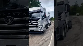 Тягачи #hongyan iveco, 6*4. Едут нам на стоянку. Скоро в продаже 🤗