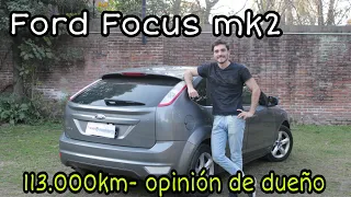 Ford Focus -113.000km opinión de dueño