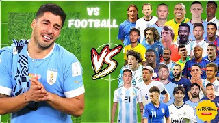 Luis Suarez vs Football Legends (Suarez vs Football)