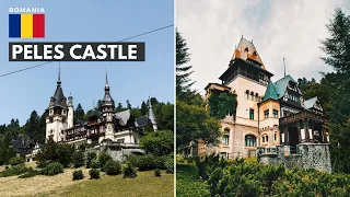 EXPLORING ONE OF ROMANIA'S MOST POPULAR CASTLES || Visiting Peleș Castle