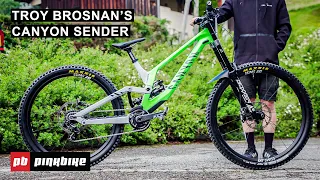 Troy Brosnan's World Cup Winning Canyon Sender | Pro Bike Check