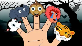 Wild Animal Finger Family Song + Finger Family Rhymes Collection | Kids Shows Club