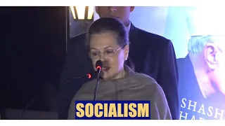 UPA Chairperson Smt  Sonia Gandhi speaks on Nehru's Legacy @ Nehru: Invention Of India