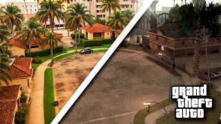 GTA Locations in REAL LIFE (AI Upscale) | Comparison