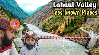 Adventurous drive in Lahaul and Spiti Valleys | Less known Places to Visit in Lahaul, Himachal