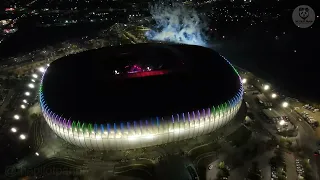 Video Drone de concierto de Coldplay en Estadio BBVA Monterrey