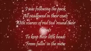 Pentatonix- White Winter Hymnal {Lyrics Video}