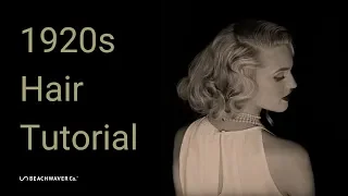 1920s Hair Tutorial | #Beachwaver Co.