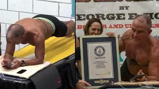 Planking challenge: This former US marine just smashed the world record