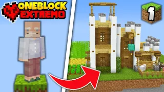 El MEJOR COMIENZO en ONE BLOCK Minecraft