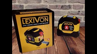 Can your tape measure do this??  Lexivon 2 in 1 Digital laser and tape measure