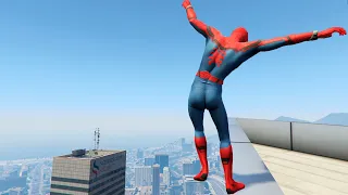 GTA 5 Spiderman Parkour Fails Ep.2 [Euphoria Physics Funny Moments]