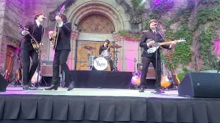 THE FAB FOUR "SHE LOVES YOU" SARATOGA MOUNTAIN WINERY JUNE 24TH 2022 FROM FRONT ROW IN 4K UHD