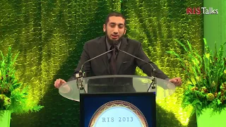 Man up if you want to get married! Funny! Nouman Ali Khan at RIS.
