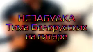 НЕЗАБУДКА - ТИМА БЕЛОРУССКИХ: КАВЕР НА ГИТАРЕ, АРАНЖИРОВКА