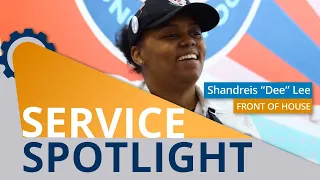 Service Spotlight on...  Dee - Front of House