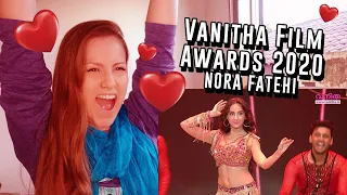 NORA FATEHI - Vanitha Film Awards 2020 Foreigner Reaction | glamorous Performance!