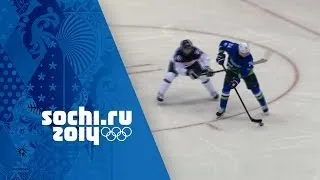 Ice Hockey - Men's Group A - Slovakia v Slovenia | Sochi 2014 Winter Olympics