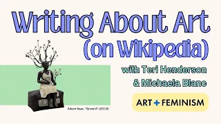 Wriitng About Art (on Wikipedia)