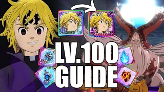 HOW TO GET ALL UNITS LV. 100! Original Demon & SSR Pendant Farming Guide! 7DS: Grand Cross