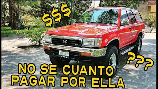 Toyota 4runner 1992 Japonesa hasta los huesos