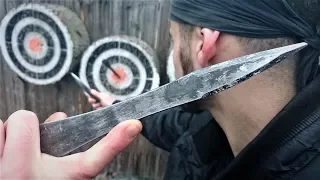 NO SPIN Knife Throwing Tutorial (For Beginners/Advanced) By World Champion Adam Celadin