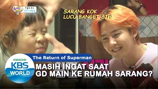 Masih Ingat Saat GD Main ke Rumah Sarang?|Nostalgia Superman|SUB INDO|151004 Siaran KBS WORLD TV|