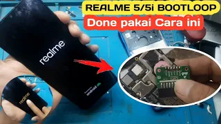 REALME 5/5i BOOTLOOP FIX ||Pakai Cara Direck Emmc