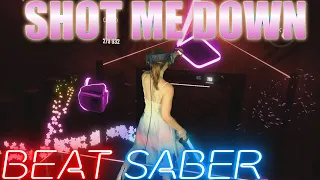 Beat Saber || David Guetta – Shot Me Down ft. Skylar Grey (Expert) || Mixed Reality