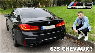 625 CHEVAUX!! C’est pas une voiture mais un TGV ! •BMW M5 COMPETITION•