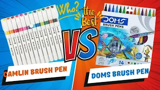 NEW Camlin Brush Pens vs Doms Brush Pens: Which is Better?