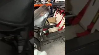 Ferrari F50 disassembled