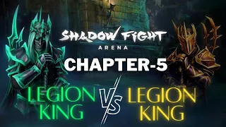 BOSS KOTL Vs King of the legion ☠️ || Last Chapter-Long live the Dead King 🔥|| Shadow Fight 4 Arena