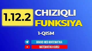 57-Dars. 1.12.2 CHIZIQLI FUNKSIYA 1-qism