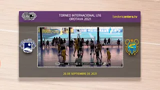 U16M - CB SAN ISIDRO vs CAJASIETE CANARIAS. 7/8 puesto. Torneo Internacional Villa de la Orotava 21