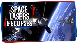 Destroying Space Junk With Lasers, and Two Rare Eclipses!