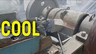 💕Quarry Primary Rock Crusher Machine |Rock Quarry Crushing Operations| Jaw Crusher Machine in Action