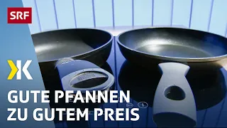 Bratpfanne im Test: Guter Deal für die besten Pfannen | 2016 | Kassensturz | SRF