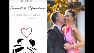 Apparve l'invito a nozze di Demet Özdemir, un dettaglio che attirò l'attenzione.