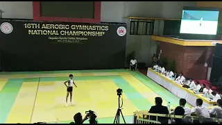 💯Aniket choudhari💯_arobice gymnastics national championship!!!🥇🥇