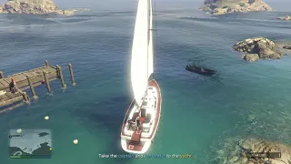 Grand Theft Auto V Online GTA5 (A Superyacht Life Captain Mission Salvage)