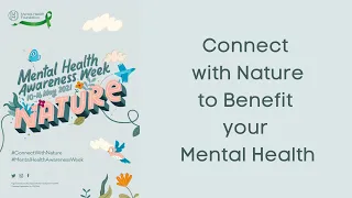 Mental Health Awareness Week 2021 - Connecting with Nature