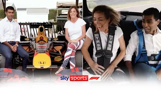 Red Bull’s Best Of British Shoot at Goodwood! | Behind The Scenes | Natalie Pinkham & Karun Chandhok