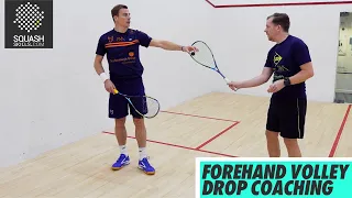 Squash tips: Forehand volley drop coaching with Nick Matthew