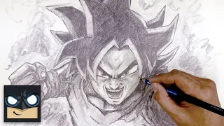 How To Draw Goku | Dragon Ball Z Sketch Tutorial