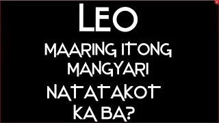 LEO! LEO! TAPUSIN NG MASOLUSYUNAN MO