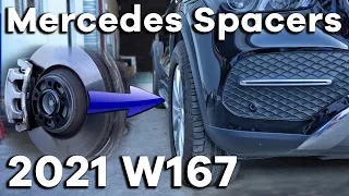 BONOSS 15mm Wheel Spacers Before and After | 2021 Mercedes-Benz GLE W167