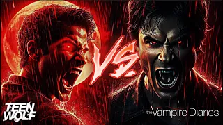 Damon Salvatore (Vampire) VS Scott McCall (Werewolf) | Who Will Win...